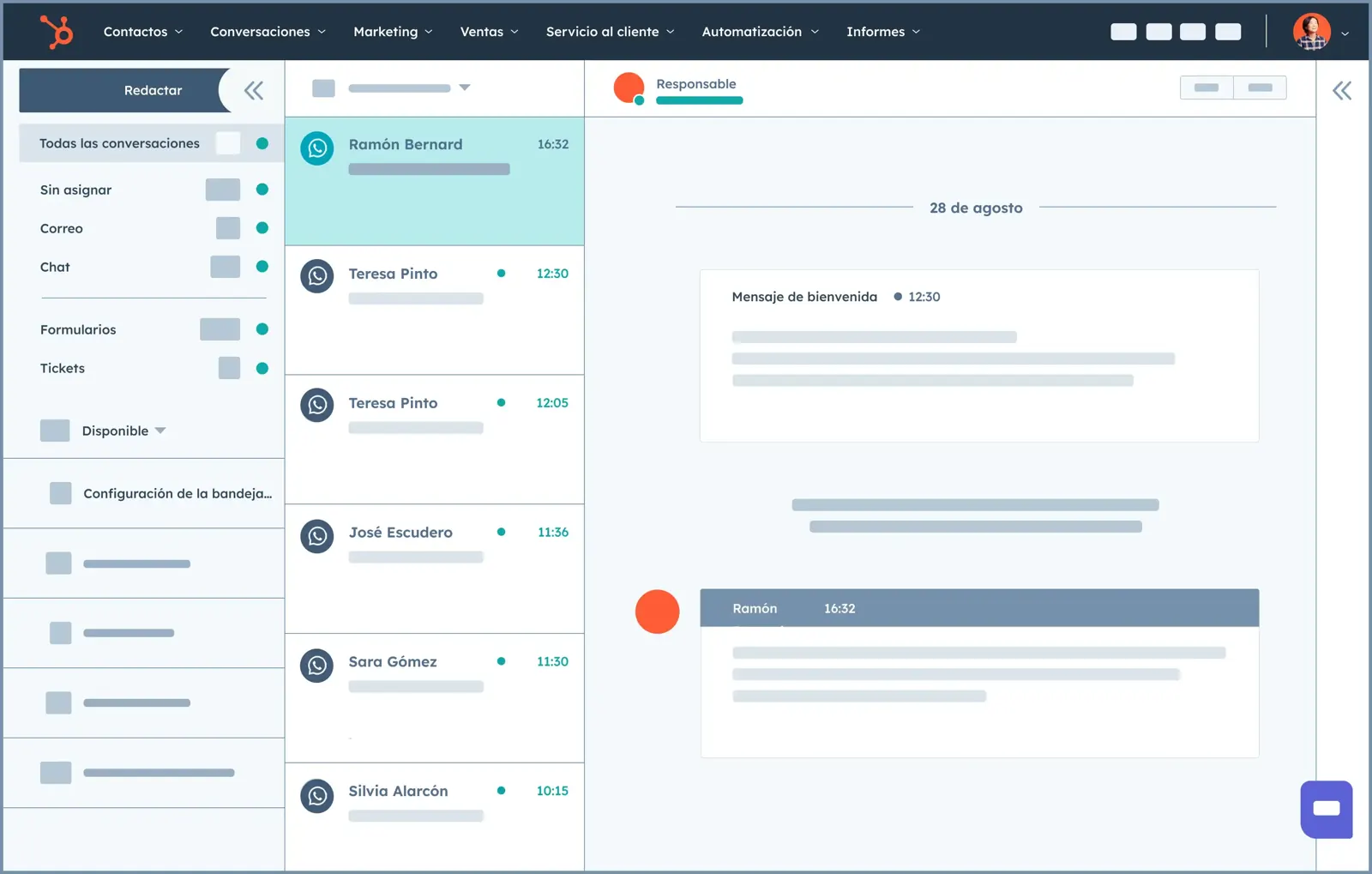 Integra WhatsApp y HubSpot